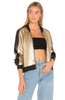 Gold Sequin Bomber