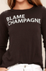 Blame Champagne Tee